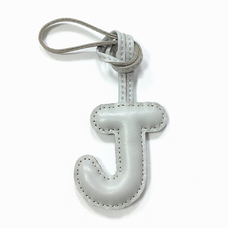 Aksesoris Gantungan Kunci Huru - Monogram Keychain Leather ulasan dan harga