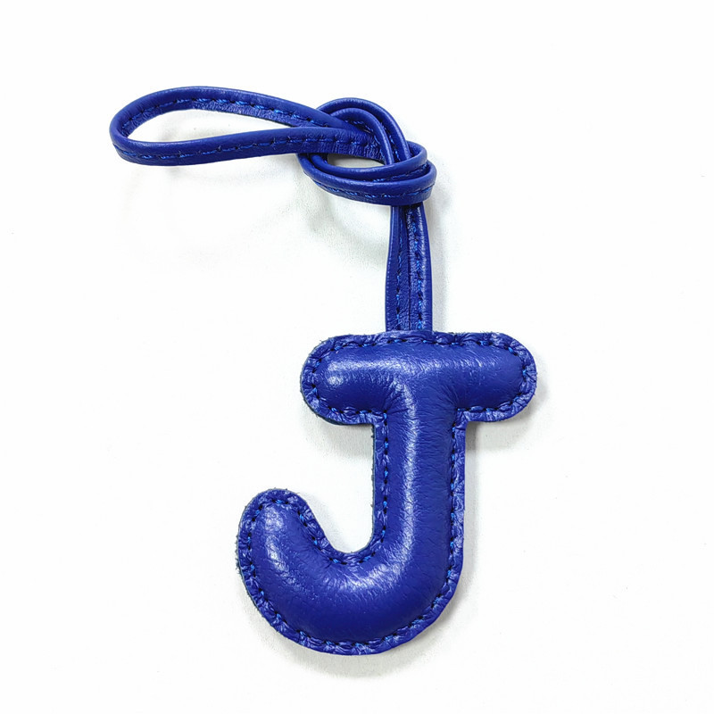 Aksesoris Gantungan Kunci Huru - Monogram Keychain Leather ulasan dan harga