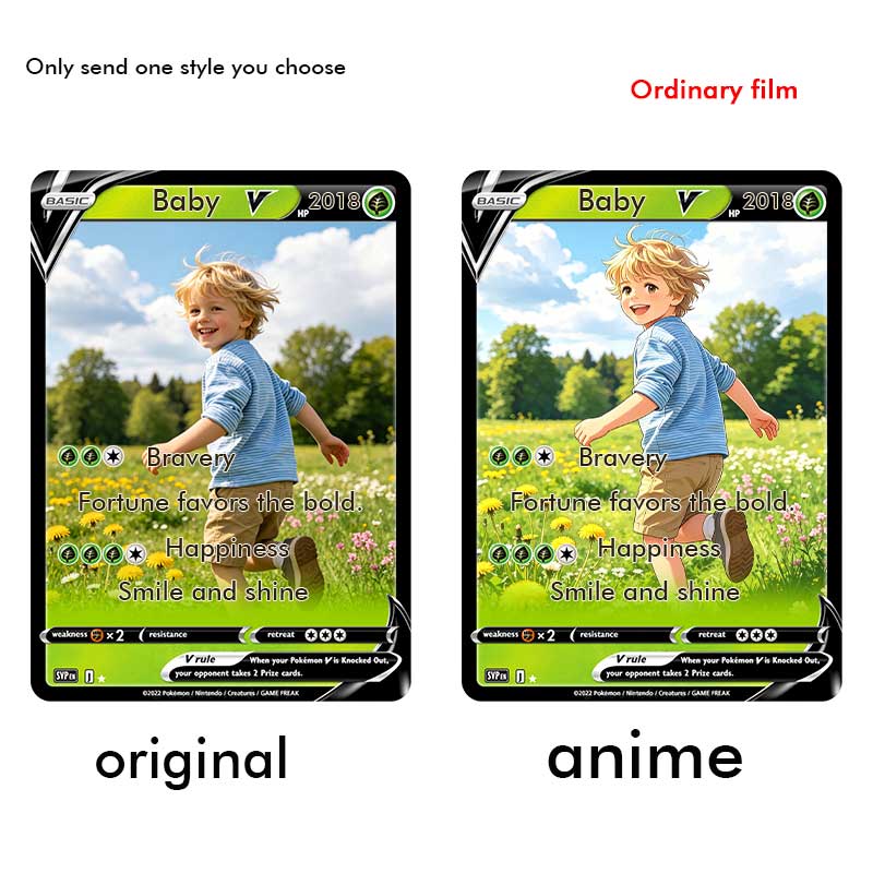 Kartu Pokemon Gaya Kartu Kusto - Pet Portrait Custom ulasan dan harga
