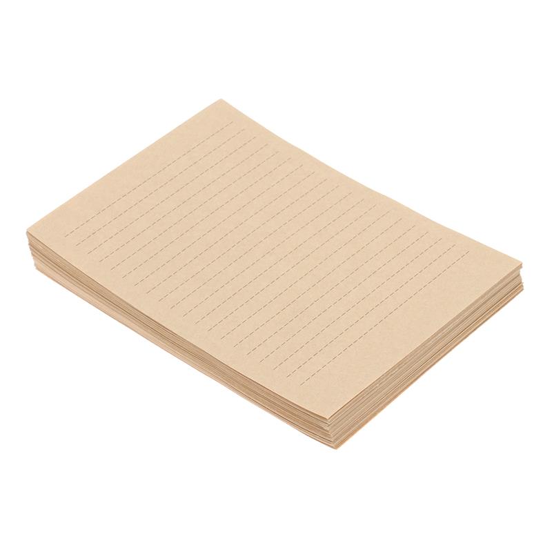 50/100 lembar A5 kertas Kraft  - Wax Seal Letter Kit ulasan dan harga
